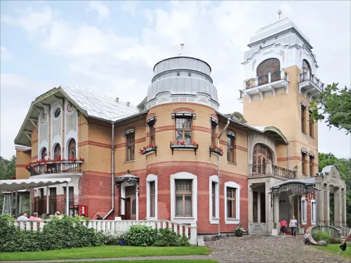 Ammende villa in Pärnu, Station 7 auf dem selbstgeführten Stadtrundgang
