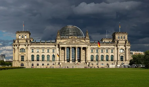 Reichstag Building in Berlin, stop 2 on the self-guided walking tour