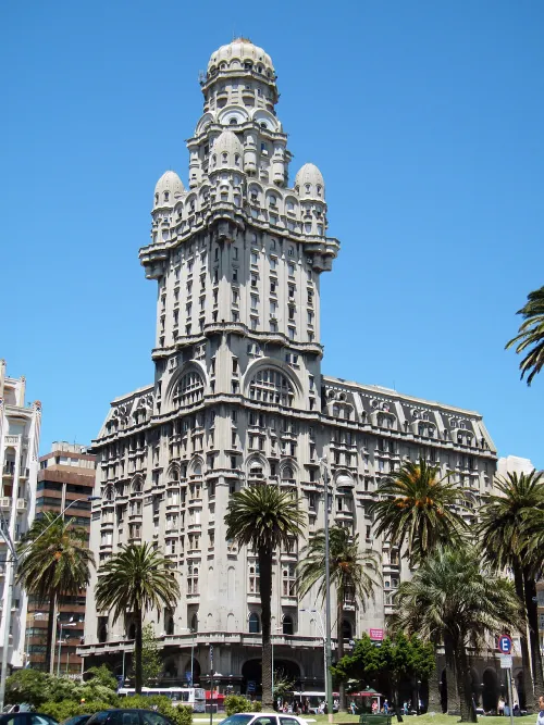 Palacio Salvo in Montevideo, stop 13 on the self-guided walking tour