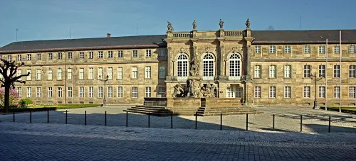 Neues Schloss in Bayreuth, stop 4 on the self-guided walking tour