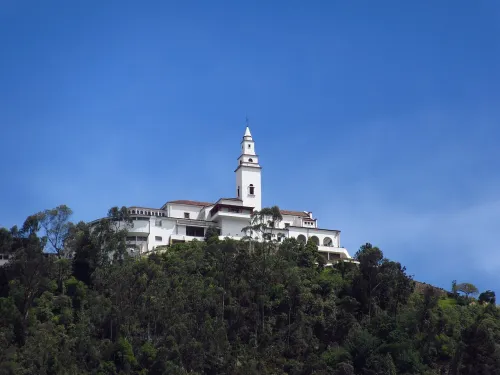 Cerro de Monserrate in Bogotá, stop 9 on the self-guided walking tour