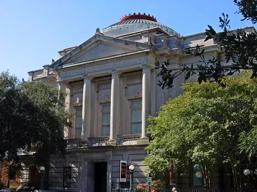 Gibbes Museum of Art in Charleston, Station 2 auf dem selbstgeführten Stadtrundgang