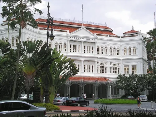 Raffles Hotel in Singapur, Station 5 auf dem selbstgeführten Stadtrundgang