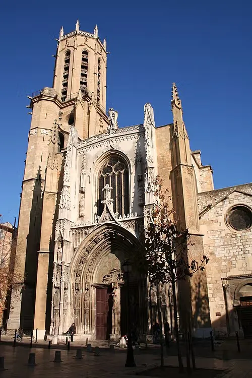 Cathédrale Saint-Sauveur in Aix-en-Provence, stop 4 on the self-guided walking tour
