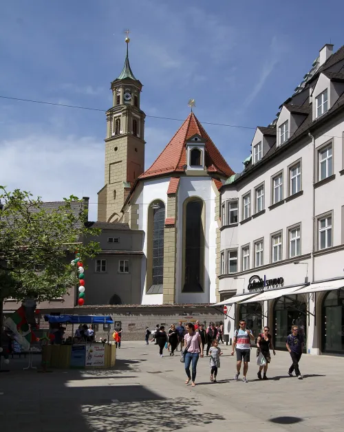 St. Anna-Kirche in Augsburg, stop 10 on the self-guided walking tour