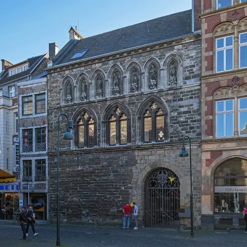 Grashaus in Aachen, Station 8 auf dem selbstgeführten Stadtrundgang
