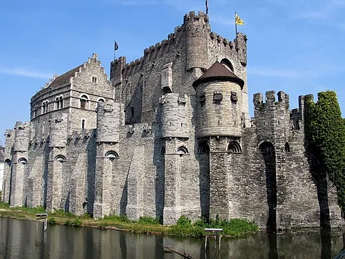 Gravensteen in Gent, Station 6 auf dem selbstgeführten Stadtrundgang