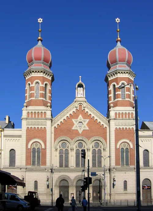 Große Synagoge in Pilsen, Station 11 auf dem selbstgeführten Stadtrundgang