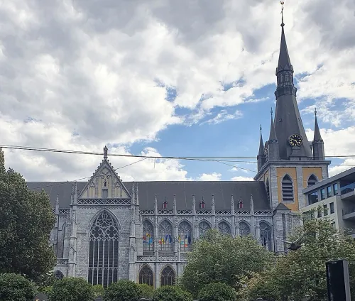 Saint Paul's Cathedral in Liège, stop 2 on the self-guided walking tour