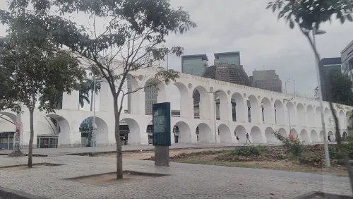 Arcos da Lapa in Rio de Janeiro, stop 3 on the self-guided walking tour