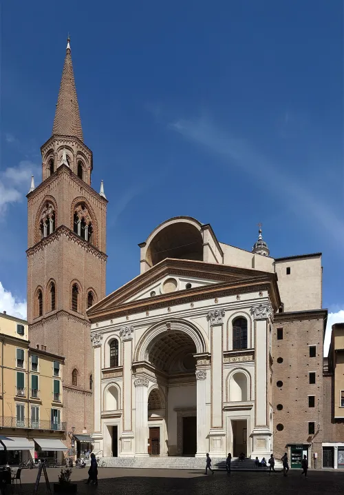 Basilica di Sant'Andrea in Mantua, Station 2 auf dem selbstgeführten Stadtrundgang