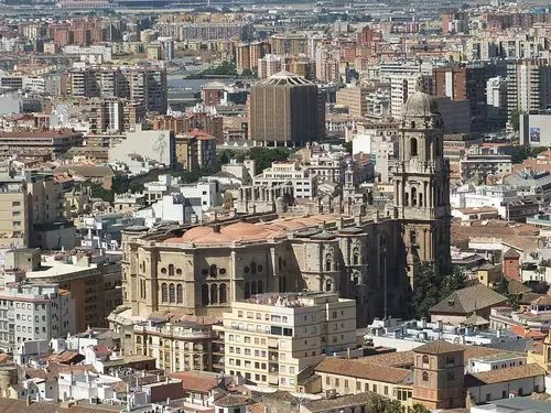 Malaga Cathedral, stop 3 on the self-guided walking tour
