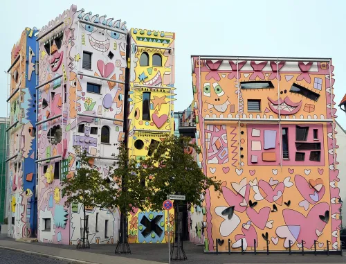 Happy Rizzi House in Braunschweig, Station 3 auf dem selbstgeführten Stadtrundgang