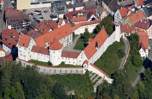 Hohes Schloss in Füssen, stop 1 on the self-guided walking tour