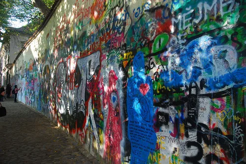 Lennon-Mauer in Prag, Station 6 auf dem selbstgeführten Stadtrundgang