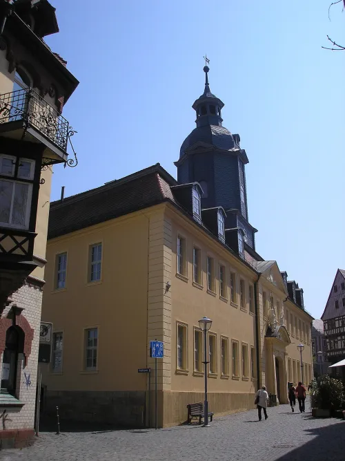 Maria-Magdalena-Hospital in Gotha, Station 4 auf dem selbstgeführten Stadtrundgang