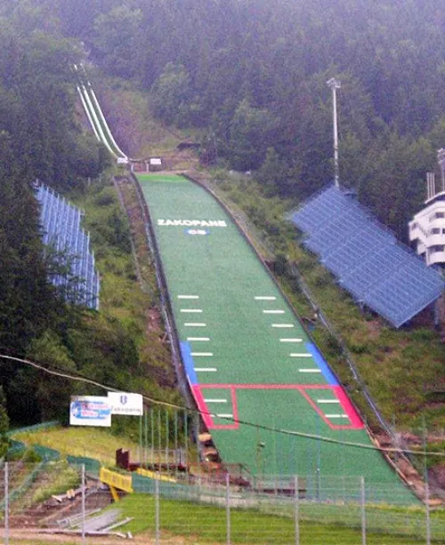 Wielka Krokiew in Zakopane, Station 3 auf dem selbstgeführten Stadtrundgang