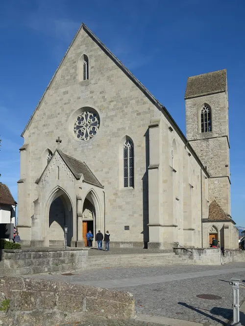 Stadtpfarrkirche St. Johann in Rapperswil, stop 7 on the self-guided walking tour