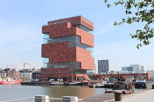 Museum aan de Stroom (MAS) in Antwerp, stop 3 on the self-guided walking tour