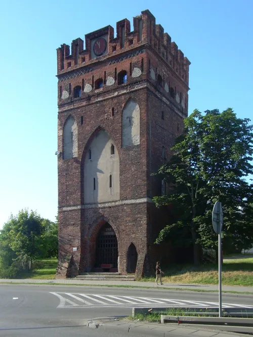 Marientor in Marienburg, Station 2 auf dem selbstgeführten Stadtrundgang
