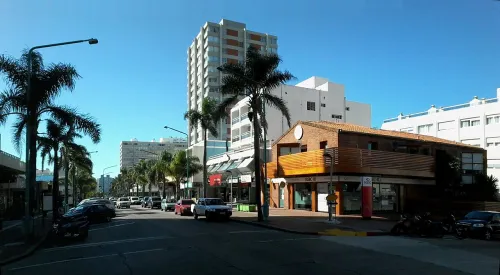 Avenida Gorlero in Punta del Este, Station 7 auf dem selbstgeführten Stadtrundgang