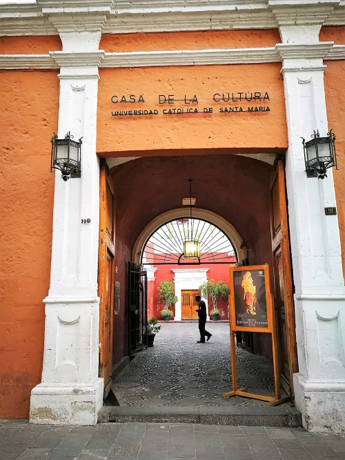 Museo Santuarios Andinos in Arequipa, Station 9 auf dem selbstgeführten Stadtrundgang