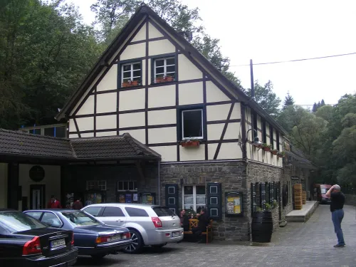 Senfmühle in Monschau, stop 5 on the self-guided walking tour
