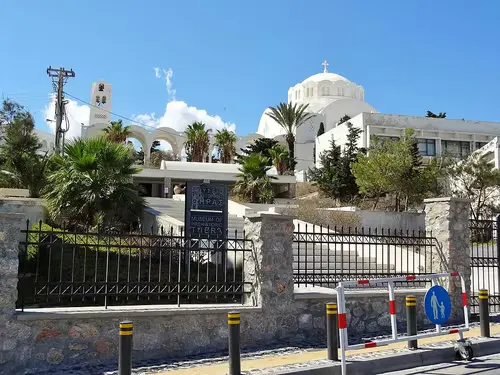 Museum für prähistorisches Thera in Santorin, Station 1 auf dem selbstgeführten Stadtrundgang