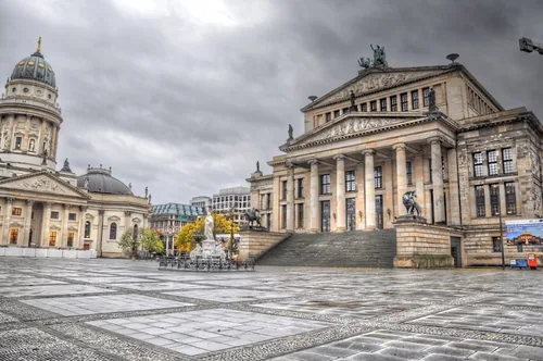 Gendarmenmarkt in Berlin, stop 8 on the self-guided walking tour