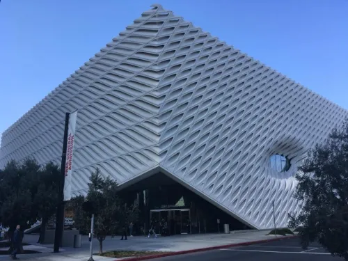 The Broad in Los Angeles, stop 2 on the self-guided walking tour