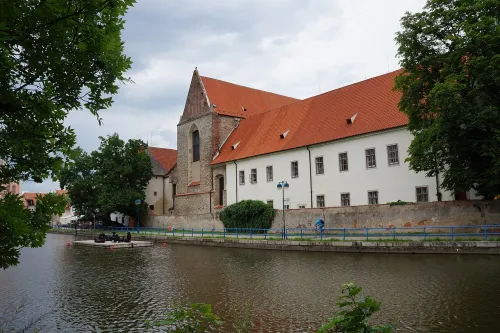 Dominican Monastery in České Budějovice, stop 7 on the self-guided walking tour