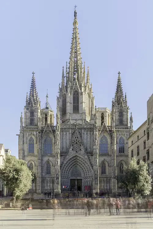 Kathedrale von Barcelona, Station 10 auf dem selbstgeführten Stadtrundgang