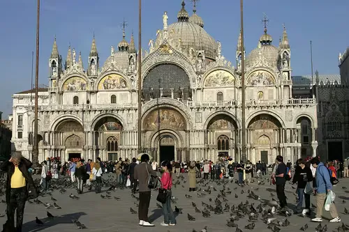 St Mark's Basilica in Venice, stop 2 on the self-guided walking tour