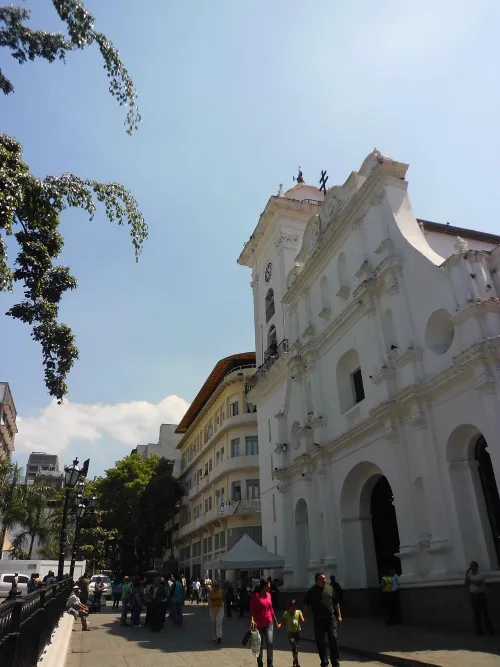 Catedral Metropolitana de Santa Ana in Caracas, stop 11 on the self-guided walking tour