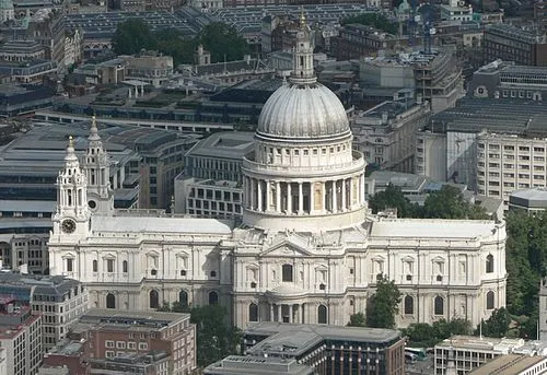 St. Paul's Cathedral in London, stop 5 on the self-guided walking tour