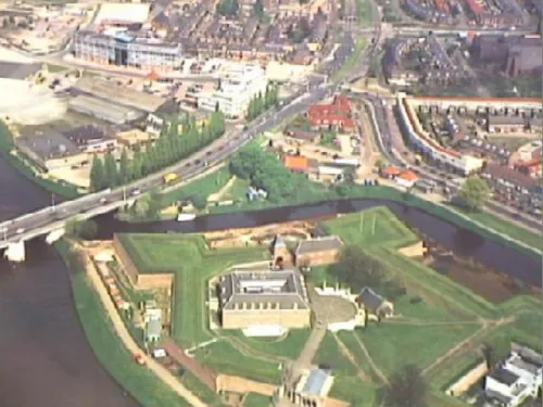 Citadel of 's-Hertogenbosch, stop 7 on the self-guided walking tour
