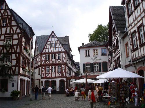 Kirschgarten in Mainz, Station 4 auf dem selbstgeführten Stadtrundgang