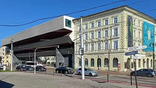 Slovak National Gallery in Bratislava, stop 1 on the self-guided walking tour