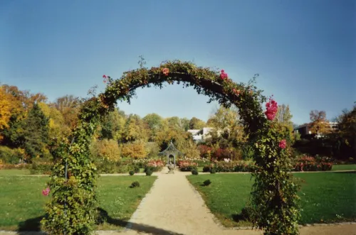 Magdalenengarten in Hildesheim, Station 5 auf dem selbstgeführten Stadtrundgang