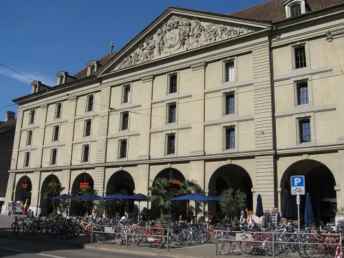 Ehemaliges Kornhaus in Bern, Station 13 auf dem selbstgeführten Stadtrundgang