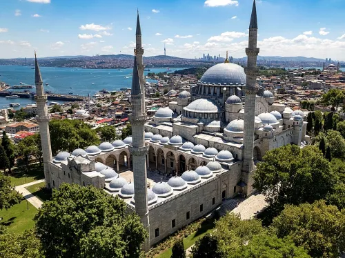 Süleymaniye-Moschee in Istanbul, Station 7 auf dem selbstgeführten Stadtrundgang