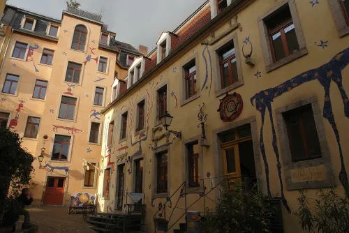 Kunsthof Dresden, Station 5 auf dem selbstgeführten Stadtrundgang