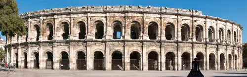Arènes de Nîmes, stop 1 on the self-guided walking tour