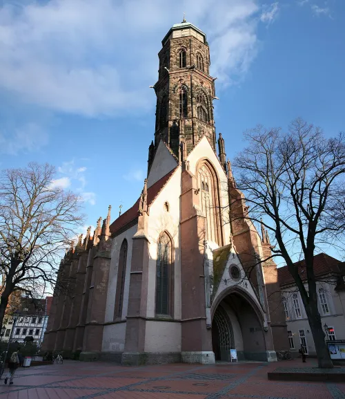 St.-Jacobi-Kirche in Göttingen, Station 5 auf dem selbstgeführten Stadtrundgang