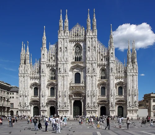 Milan Cathedral, stop 1 on the self-guided walking tour