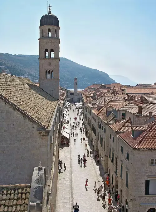 Stradun in Dubrovnik, Station 5 auf dem selbstgeführten Stadtrundgang