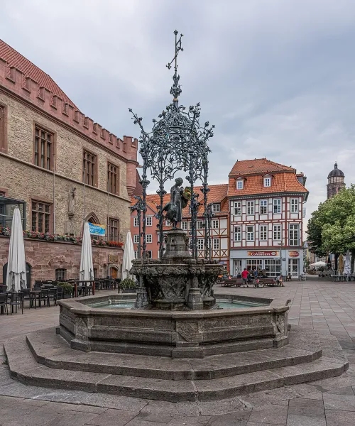 Gänseliesel-Brunnen Göttingen, Station 1 auf dem selbstgeführten Stadtrundgang