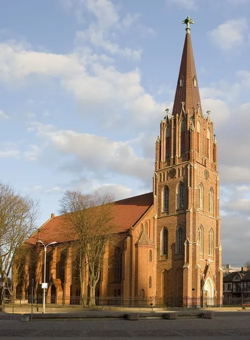 Liepājas Svētās Annas baznīca, Station 2 auf dem selbstgeführten Stadtrundgang