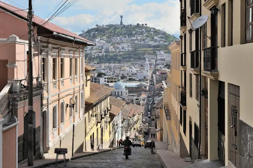 El Panecillo in Quito, stop 13 on the self-guided walking tour
