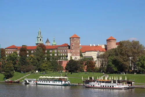 Schloss Wawel in Krakau, Station 10 auf dem selbstgeführten Stadtrundgang